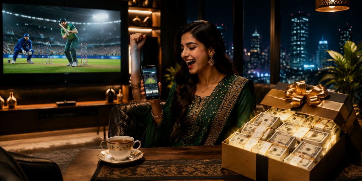 ঢাকায় ক্রিকেট বাজি খেলছেন একজন ব্যবহারকারী