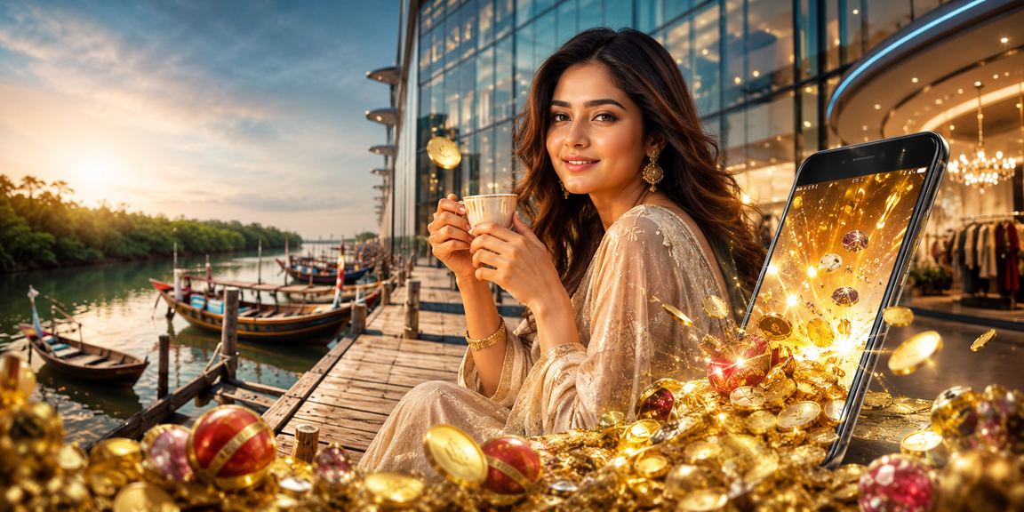 খুলনার একজন বাজিপ্রেমী মোবাইল থেকে ফুটবল বাজি দিচ্ছেন